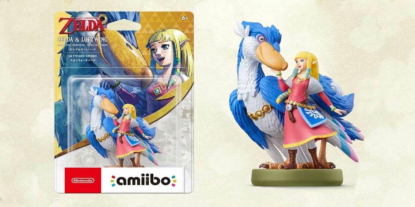 the amiibo for The Legend of Zelda: Skyward Sword HD