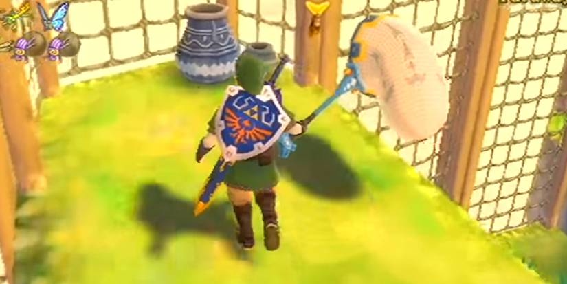 How to Catch Bugs with a Net Bug Net Skyward Sword