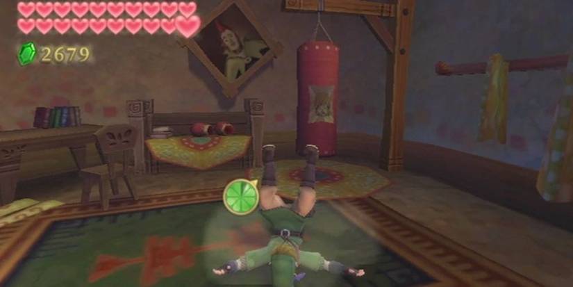 Zelda Skyward Sword Groose Link Punching Bag