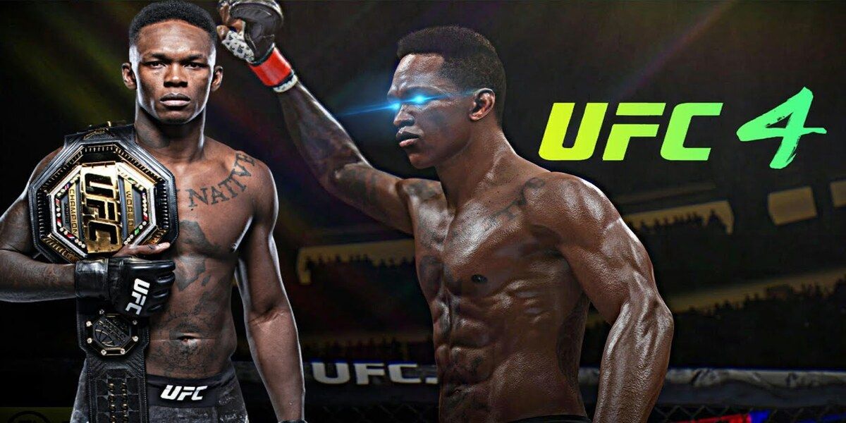 Promotional pitcure of Adesanya from UFC 4