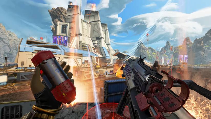 apex legends new rampage lmg loading thermite grenade emergence trailer