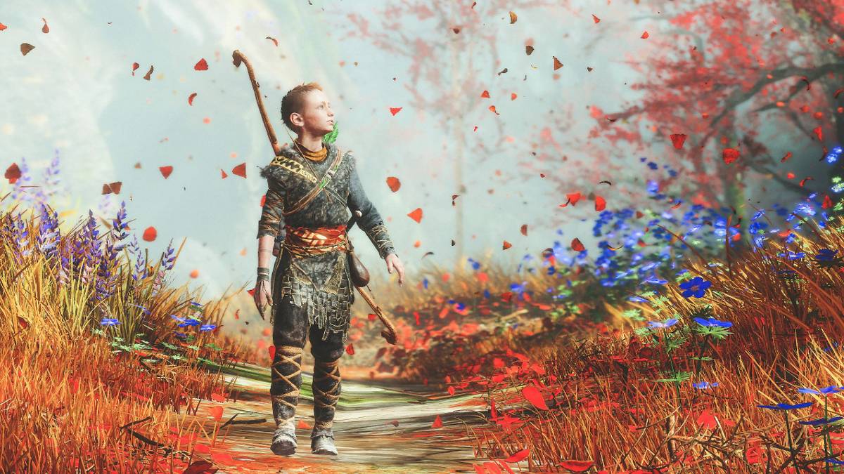 Atreus in 2018's God of War.