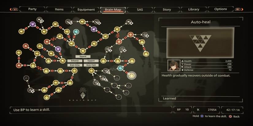 auto heal scarlet nexus