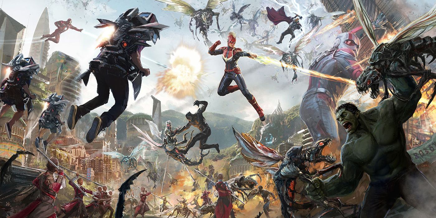 The Avengers от THQ концепт арт