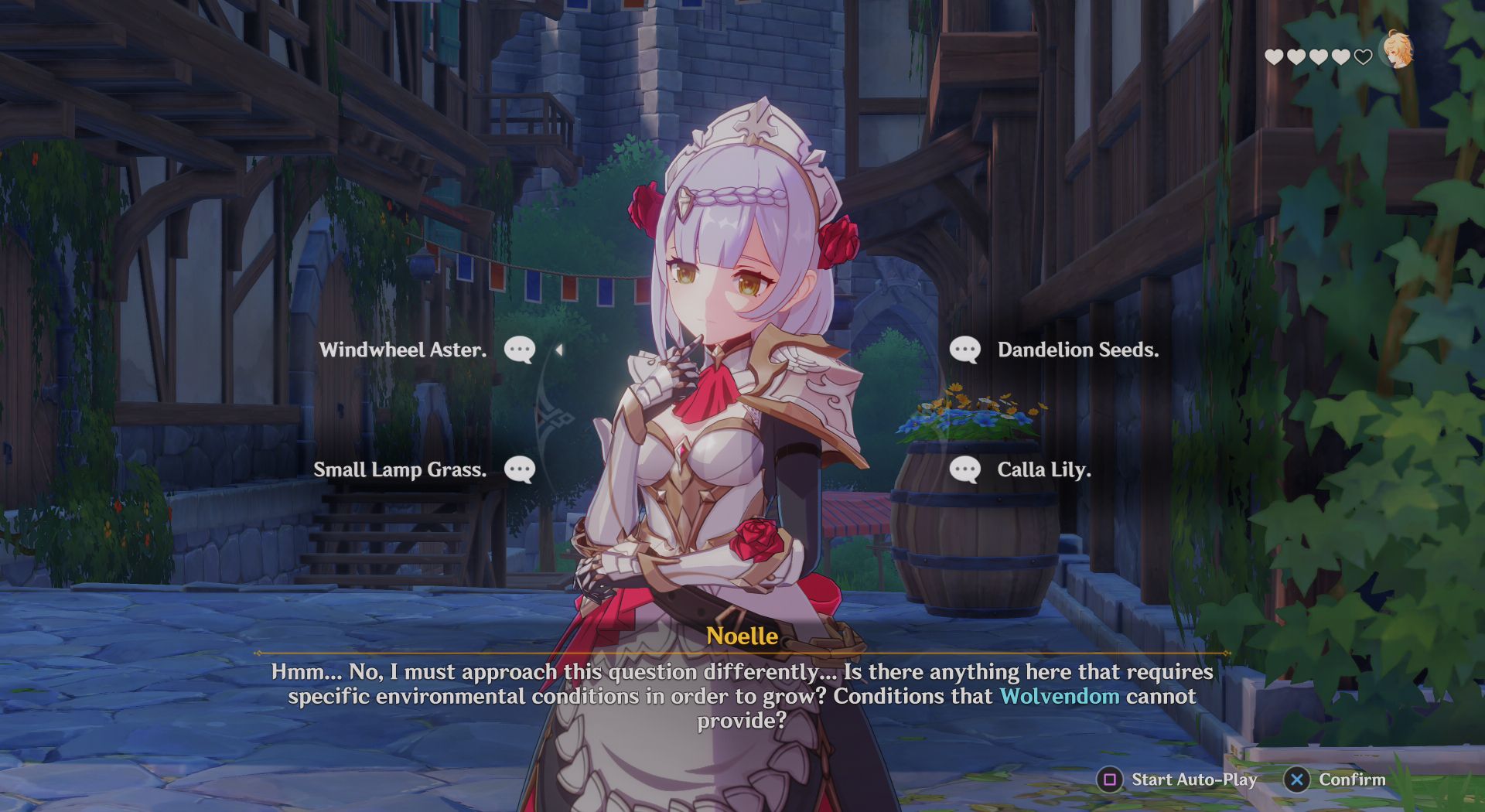 Genshin Impact: Noelle Act 2 Hangout Guide