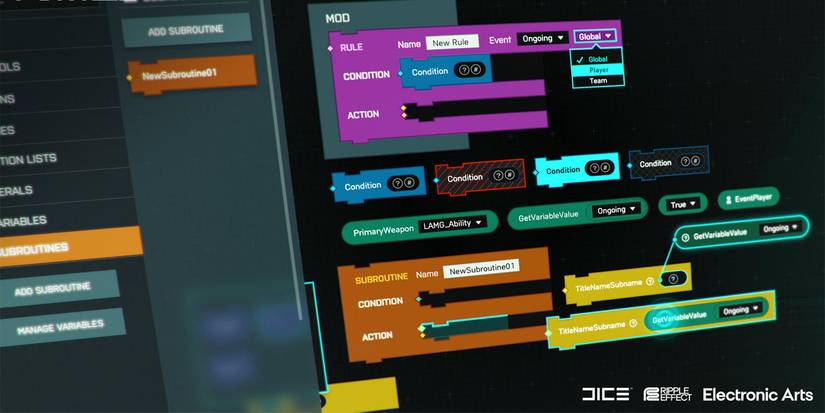 battlefield portal logic builder