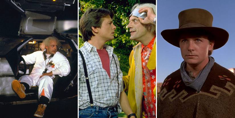 The Back To The Future movie trilogy