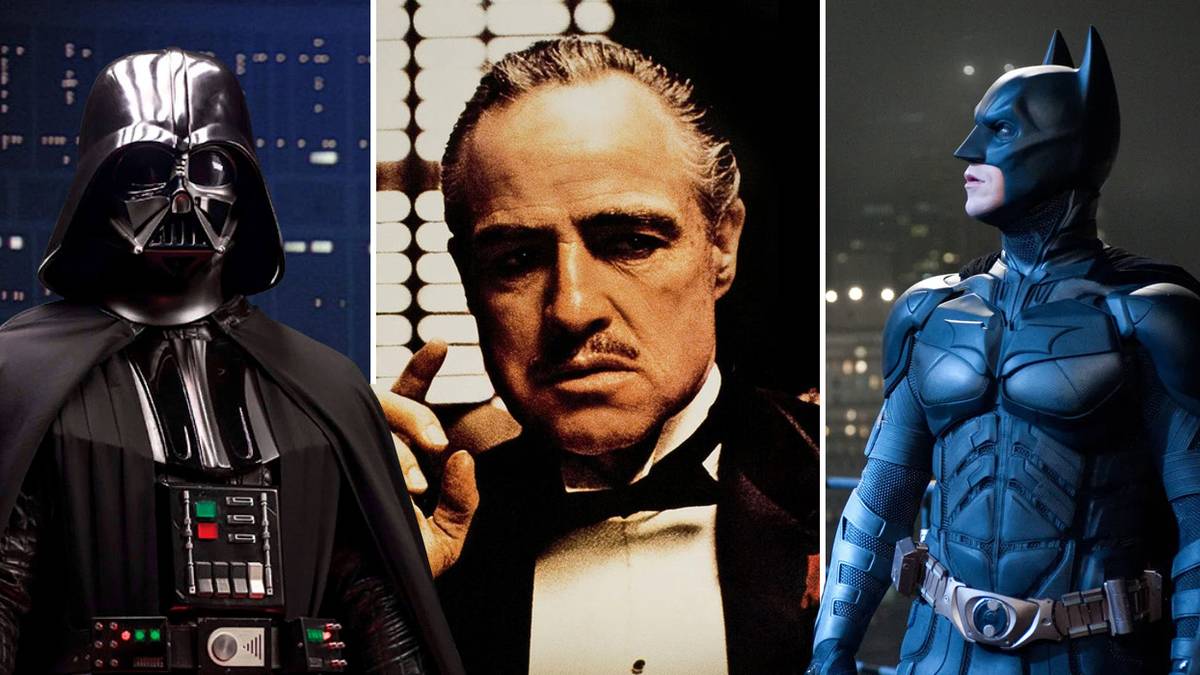 Darth Vader, Vito Corleone and Batman