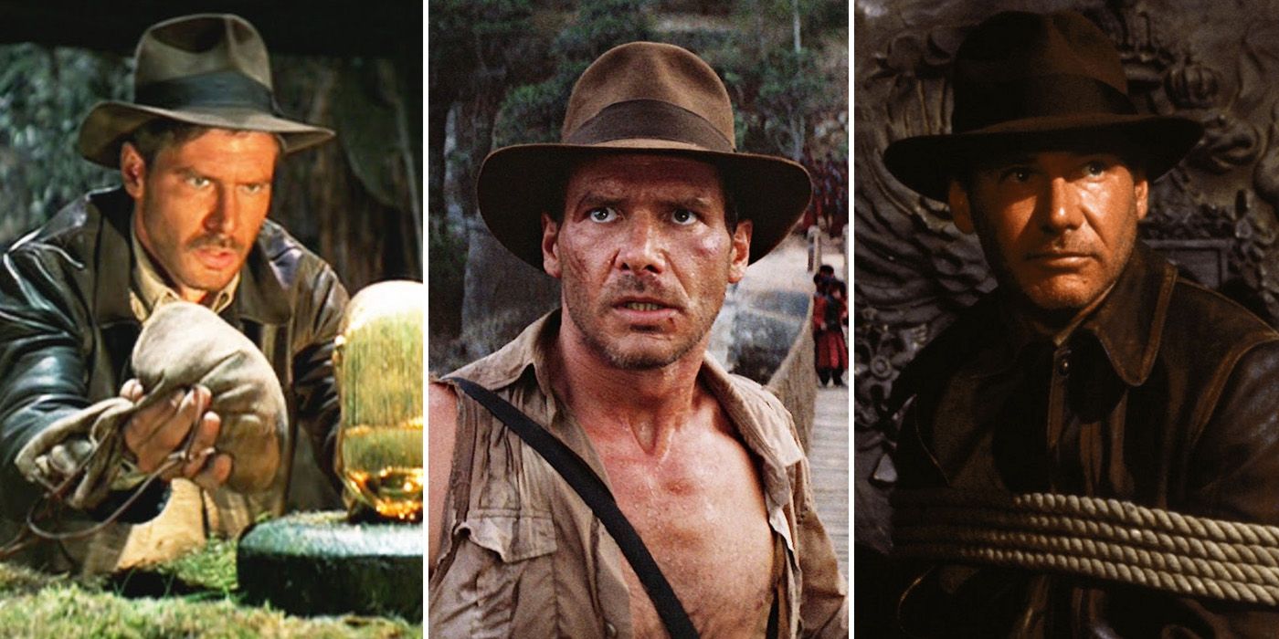 The Indiana Jones movie trilogy