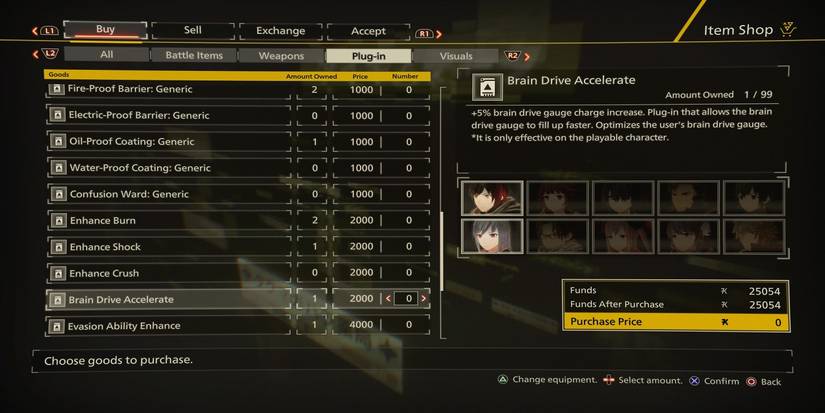 brain drive accelerate scarlet nexus