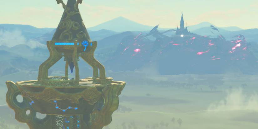 BreathoftheWild, Tower, Hyrule Castle, cutscene