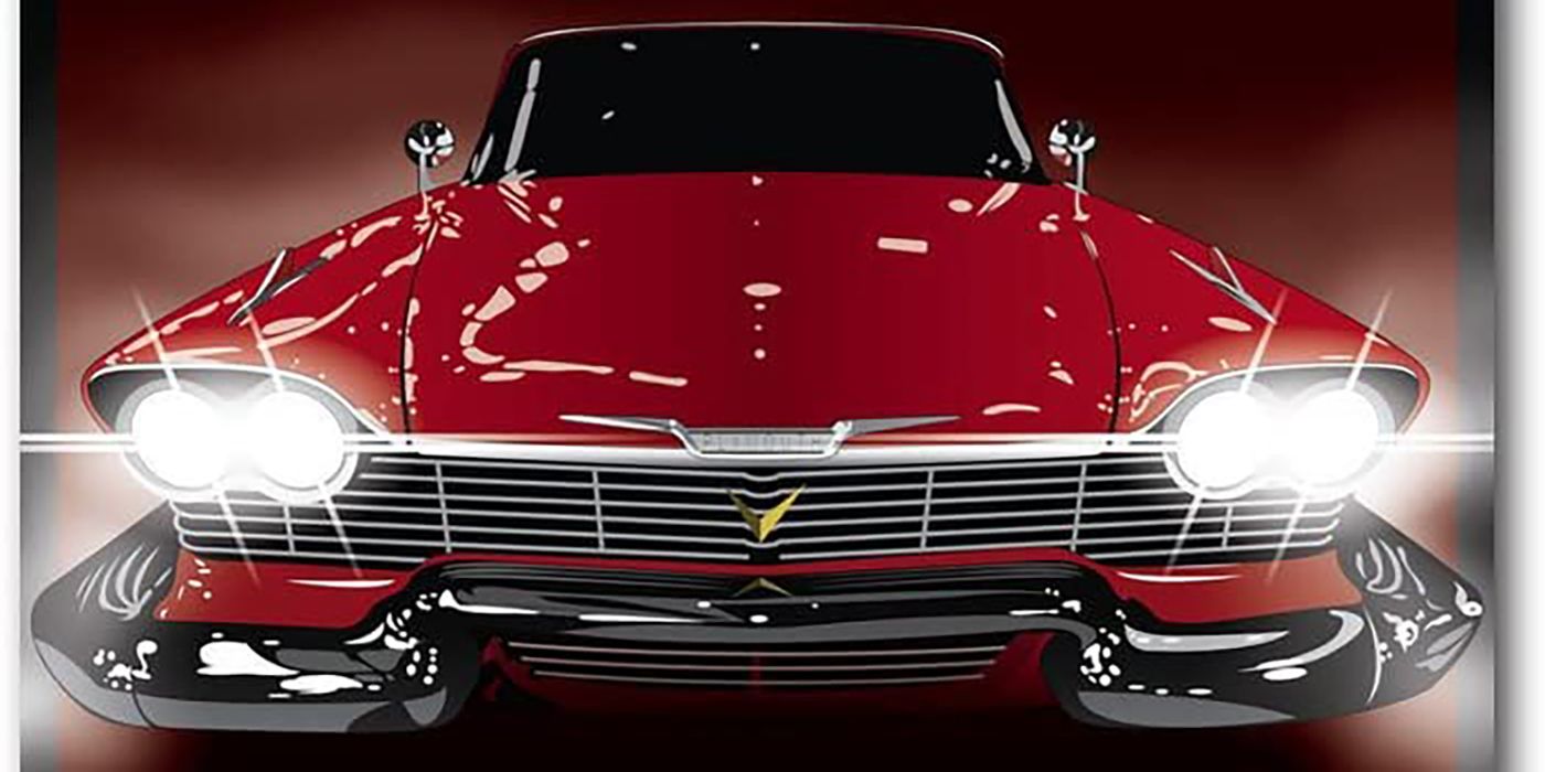 christine movie poster red plymouth fury