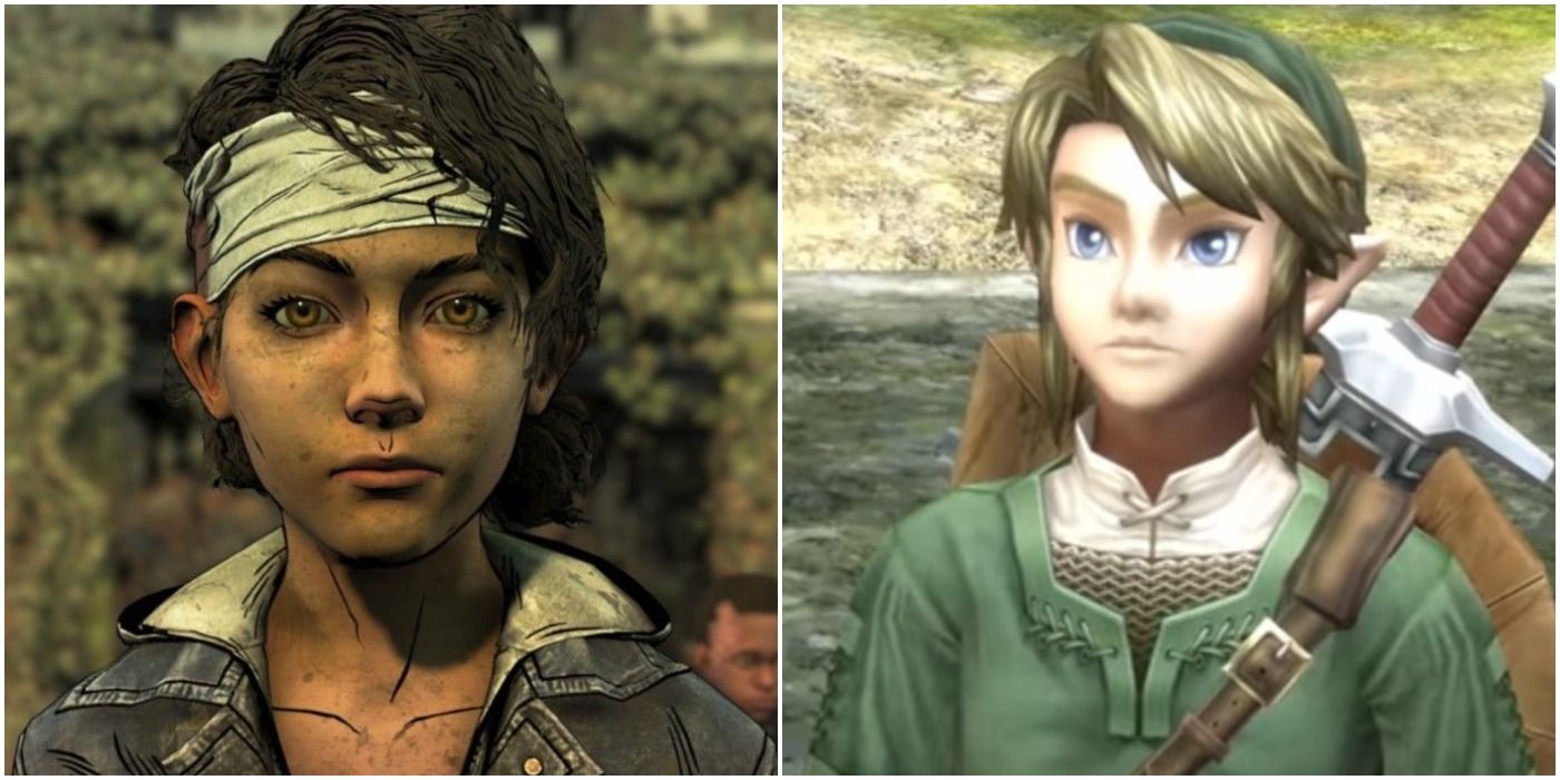 (Left) Clementine from The Walking Dead (Right) Link from Twilight Princess