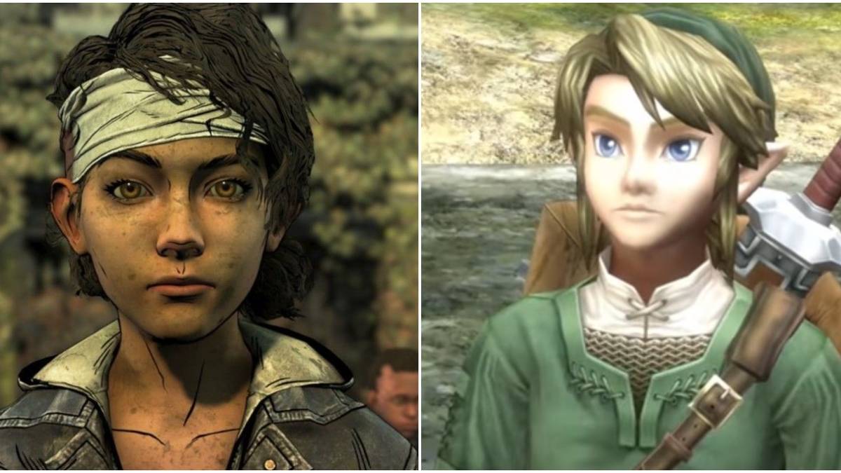 (Left) Clementine from The Walking Dead (Right) Link from Twilight Princess