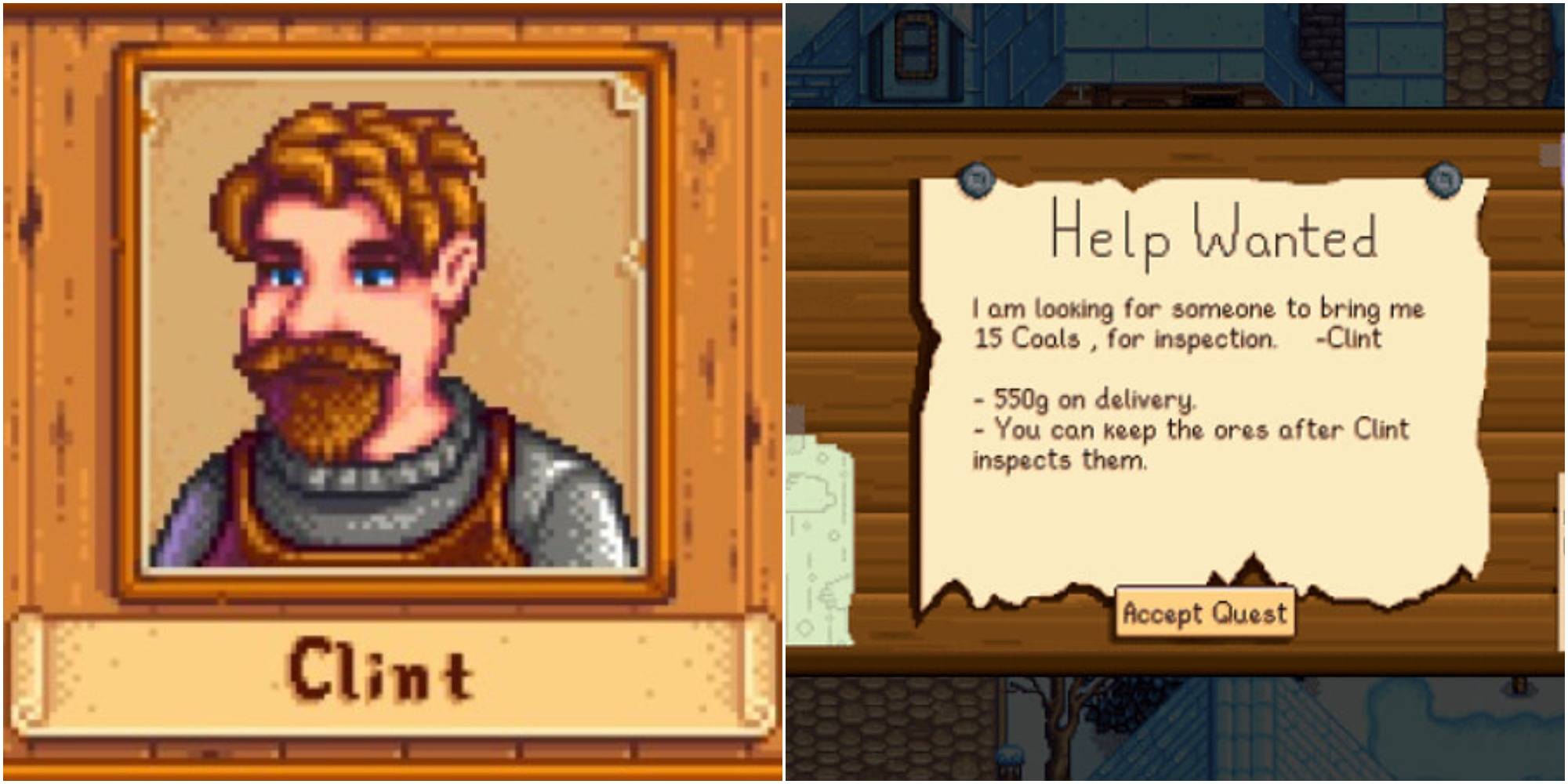 Clint stardew valley gifts