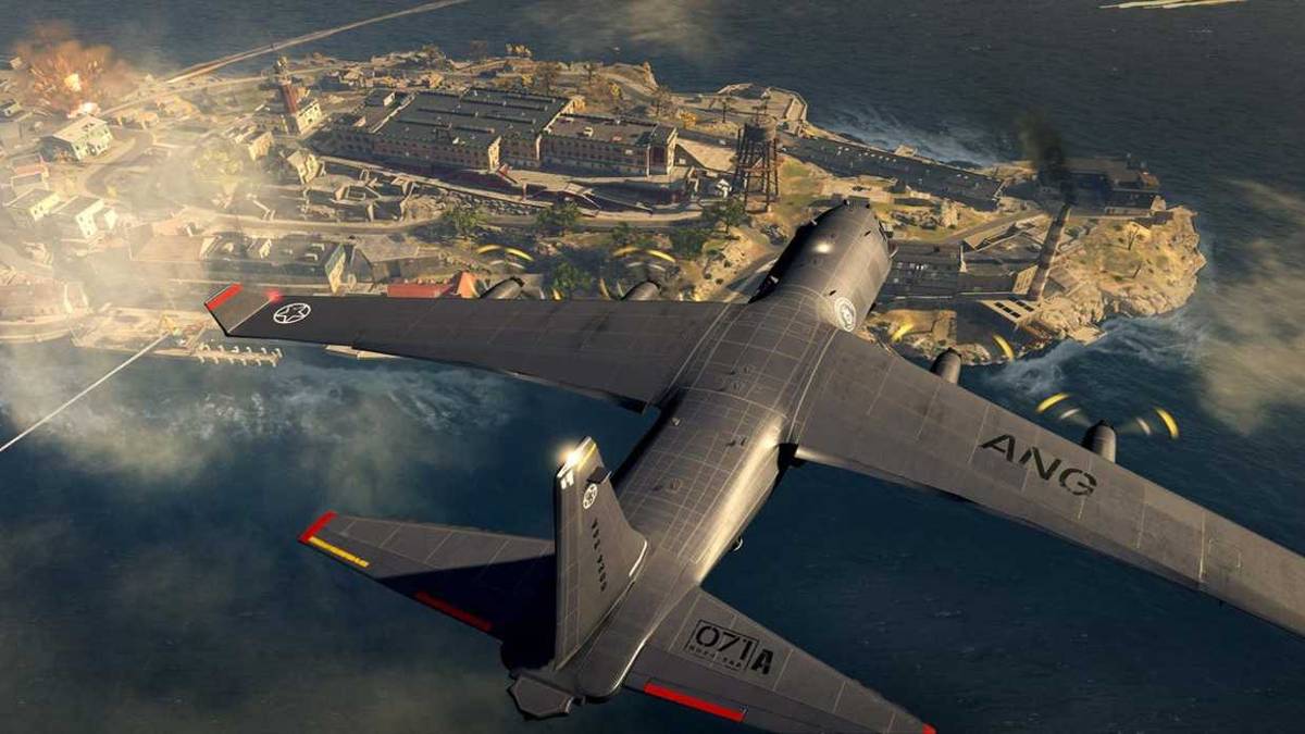 cod warzone rebirth island plane