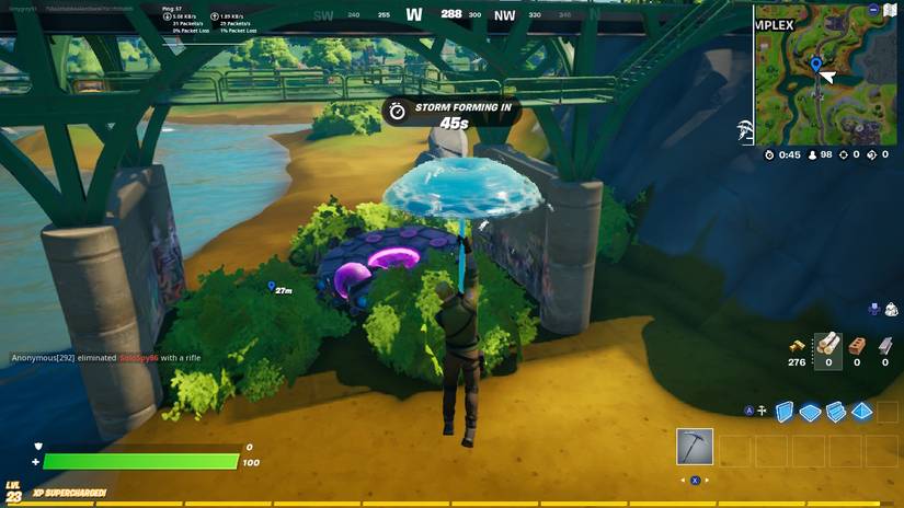 corny complex ufo fortnite
