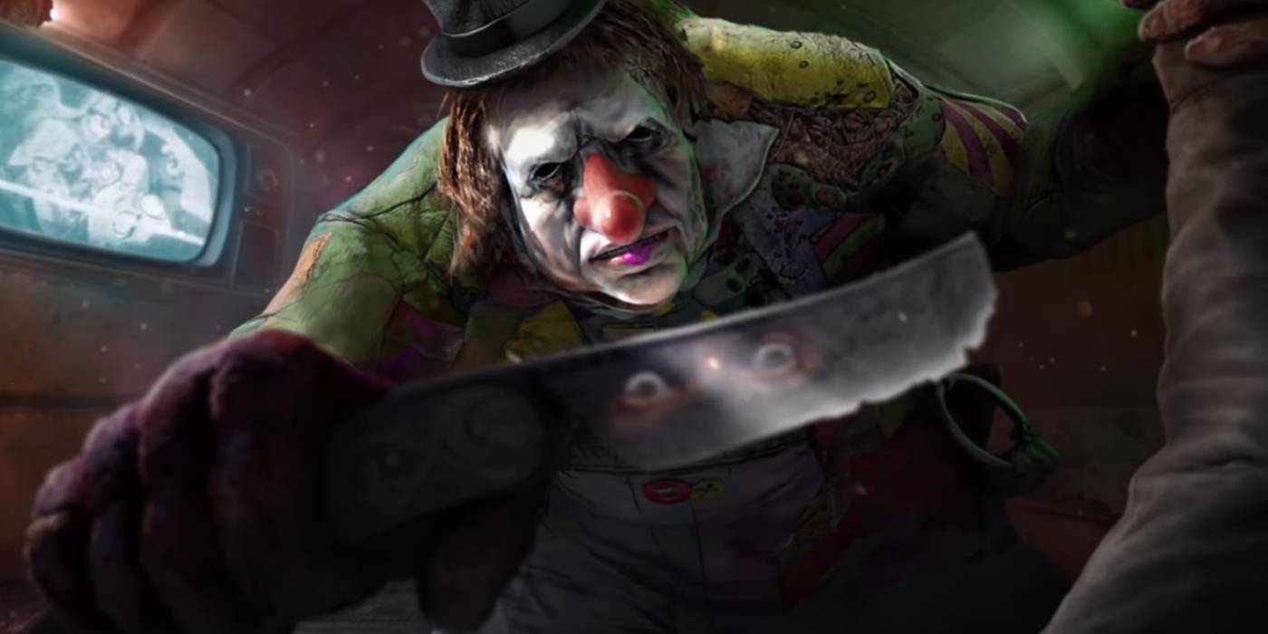 Dead By Daylight Tome 8 Deliverance Provides More Backstory On The Clown Killer