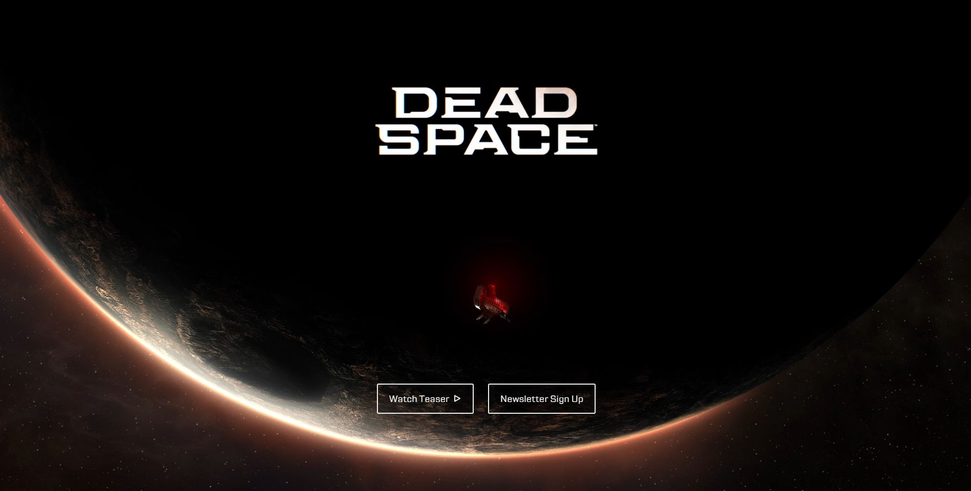 dead space teaser website