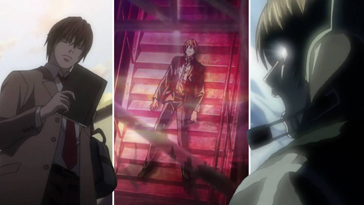 Light Yagami in the Death Note anime