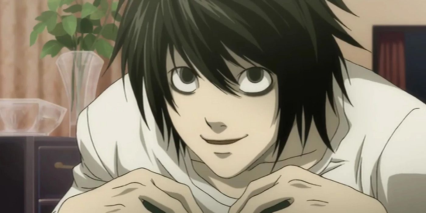L from the Death Note anime