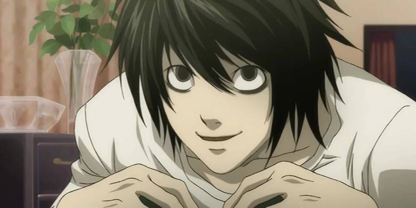 L from the Death Note anime