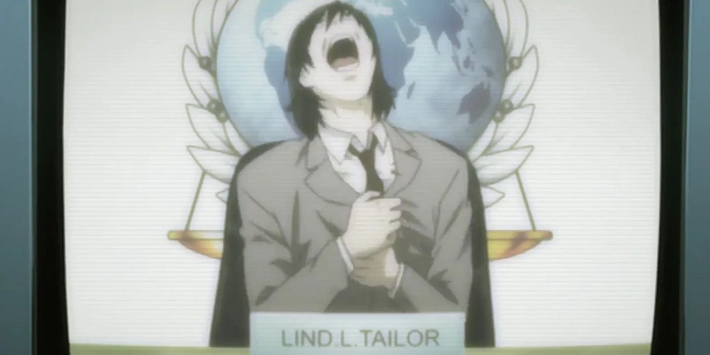 Lind L. Tailor's death in the Death Note anime