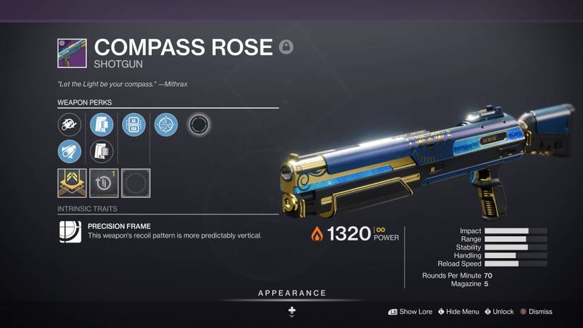 solstice of heroes 2021 event compass rose shotgun perks inspect screen