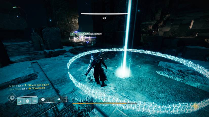 vault of glass raid templar vex hydra boss fight teleport ring