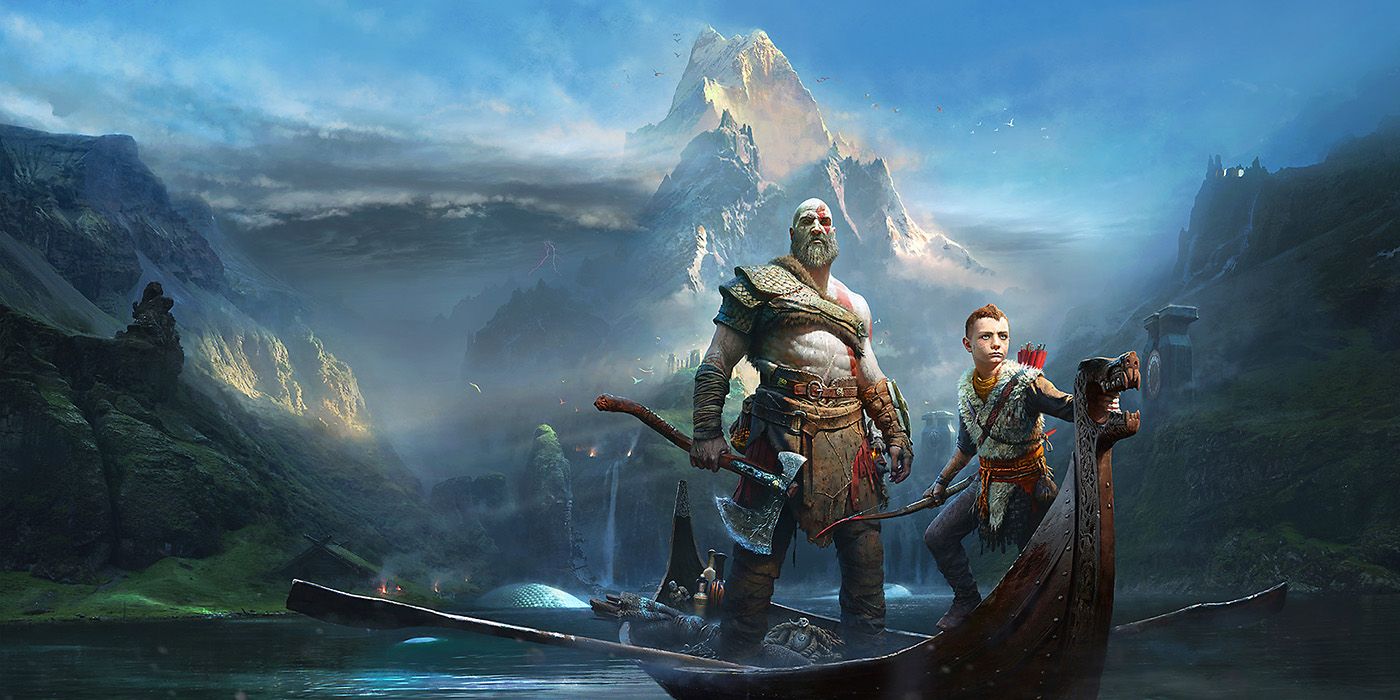 god of war 2018 cover art