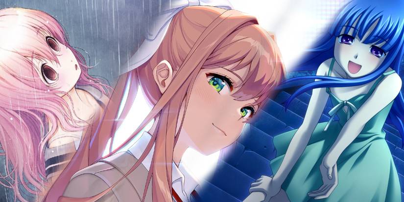 The girls of Doki Doki Literature Club