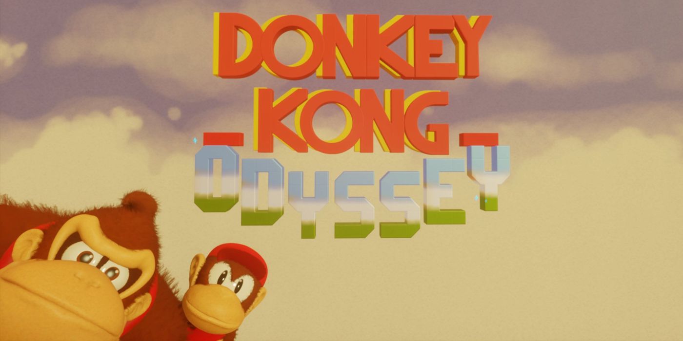 Donkey Kong Odyssey Logo Screen