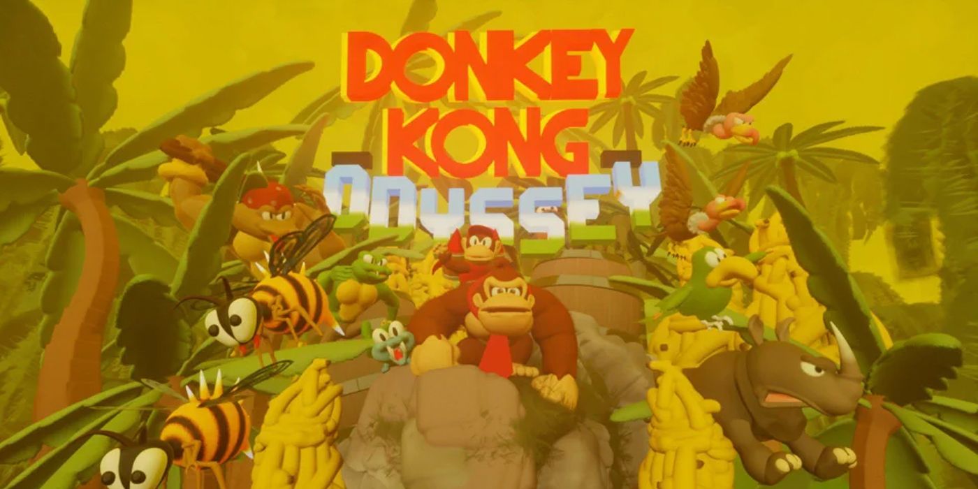 Donkey Kong Odyssey Title