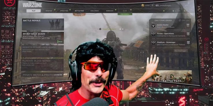 dr disrespect criticizes call of duty warzone devs