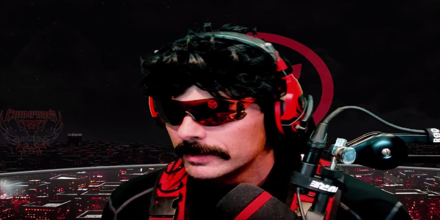 dr disrespect talking side view