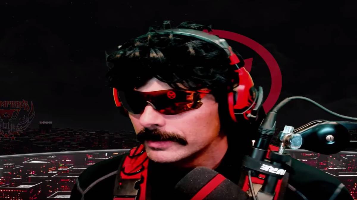 dr disrespect talking side view