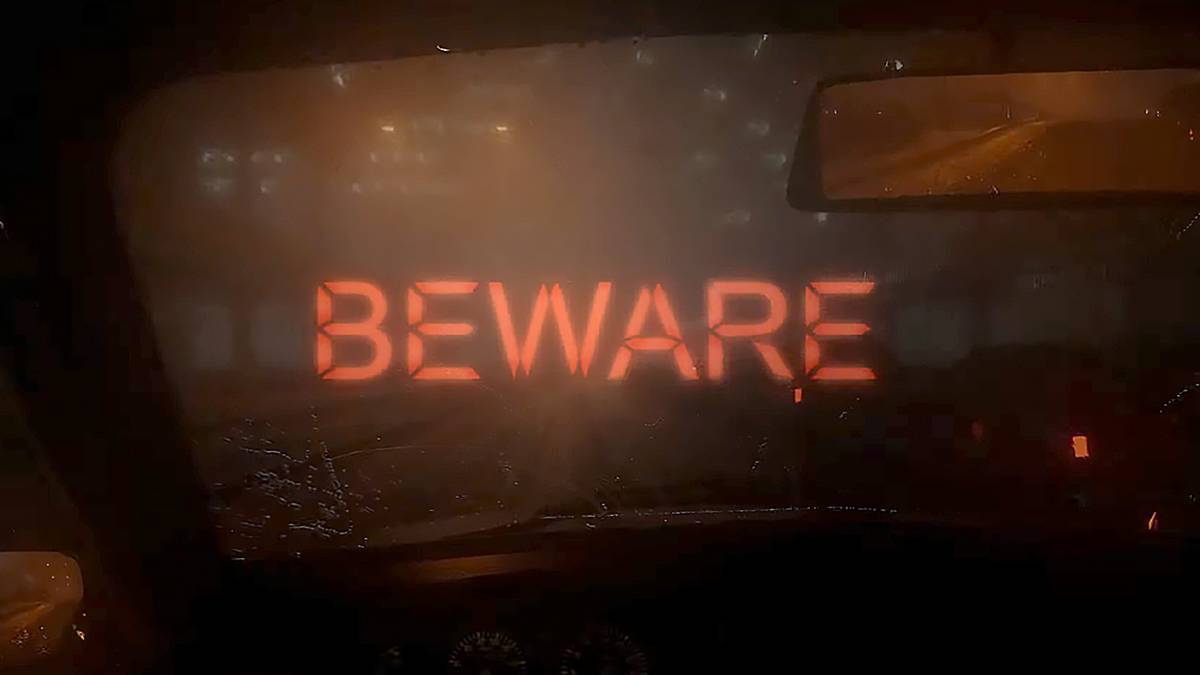driving horror game beware gameplay