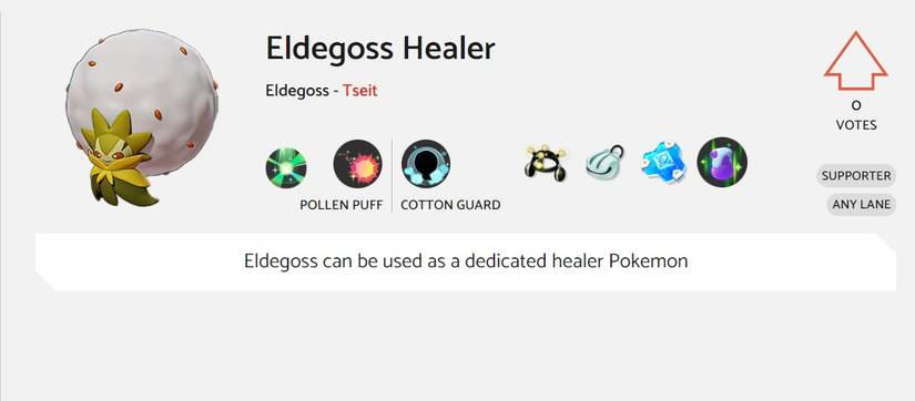 How to heal with Eldegoss