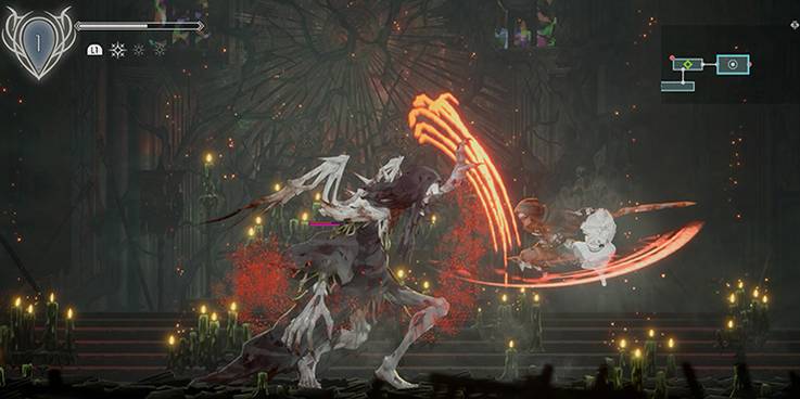 ender lilies review siegrid boss fight