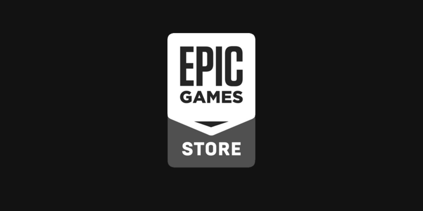 epic games store logo black background