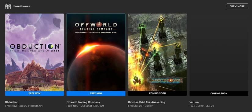 epic games store free games july 22 2021