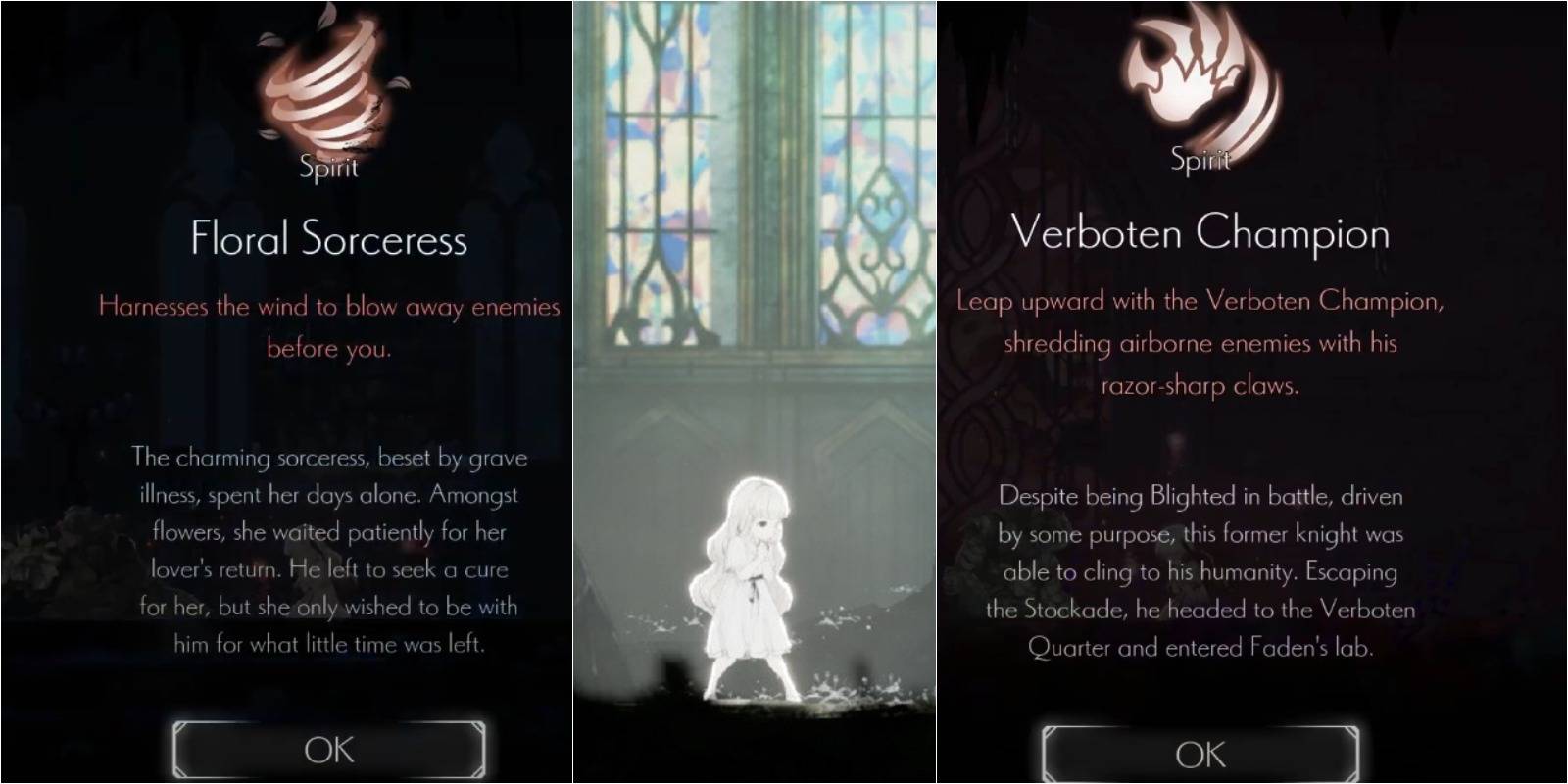 floral sorceress skill, lily, and the verboten champion skill.