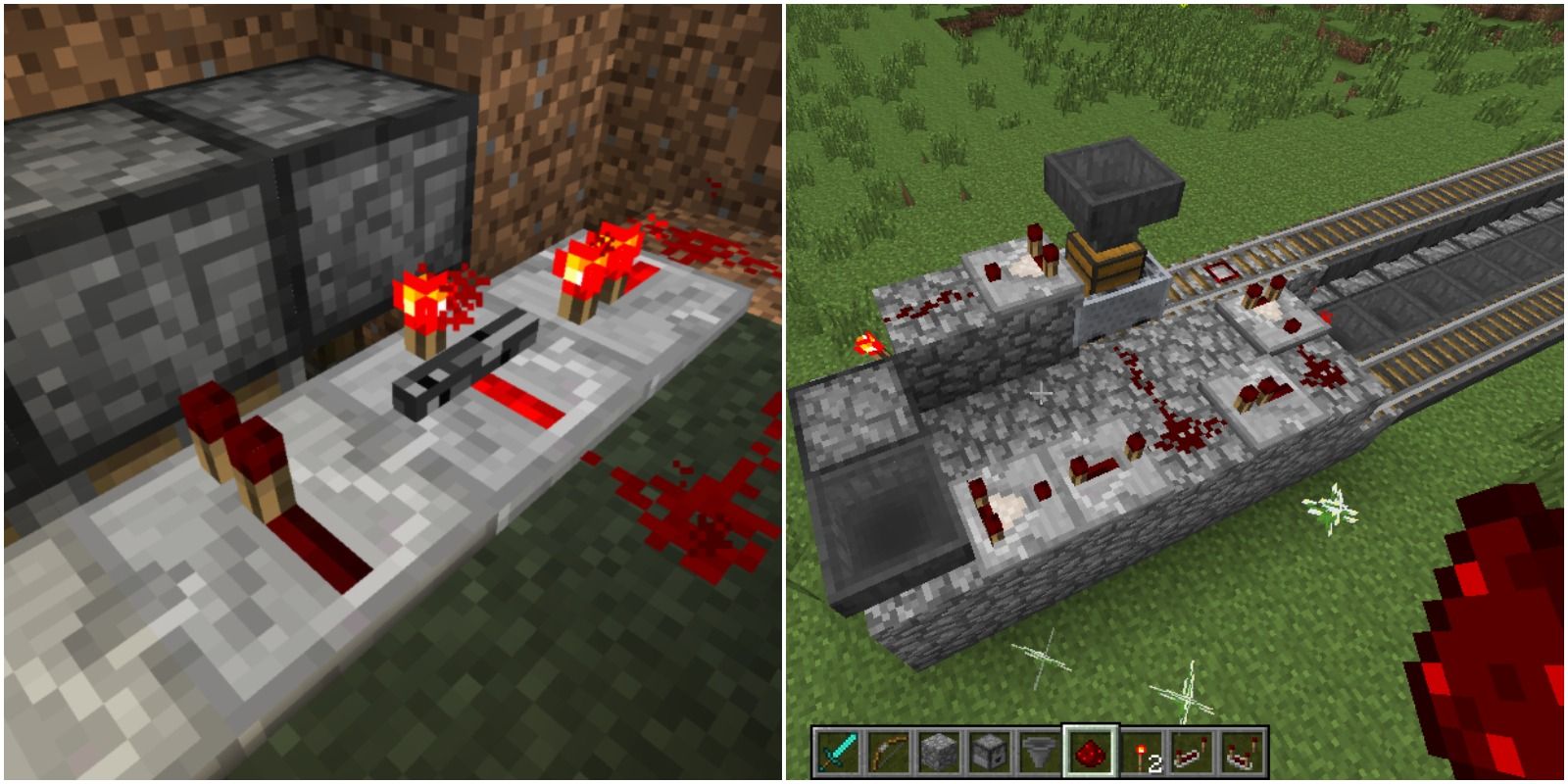 Minecraft How To Make Use Redstone Repeaters