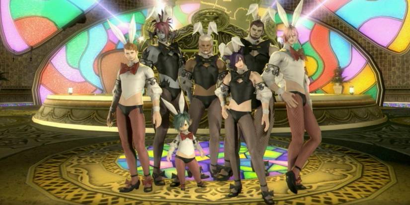 FF14 Unisex outfits.