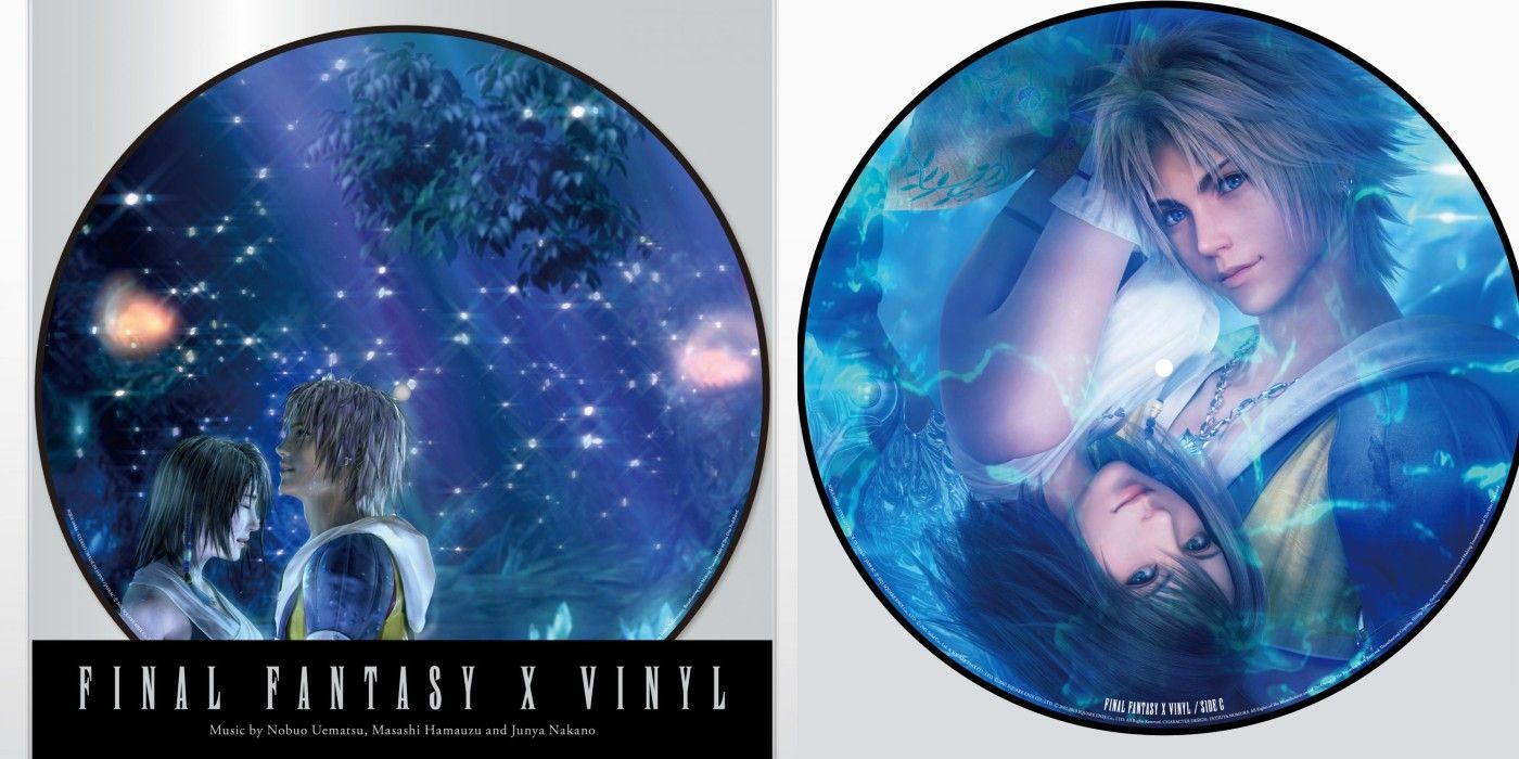 final fantasy 10 vinyl record cover