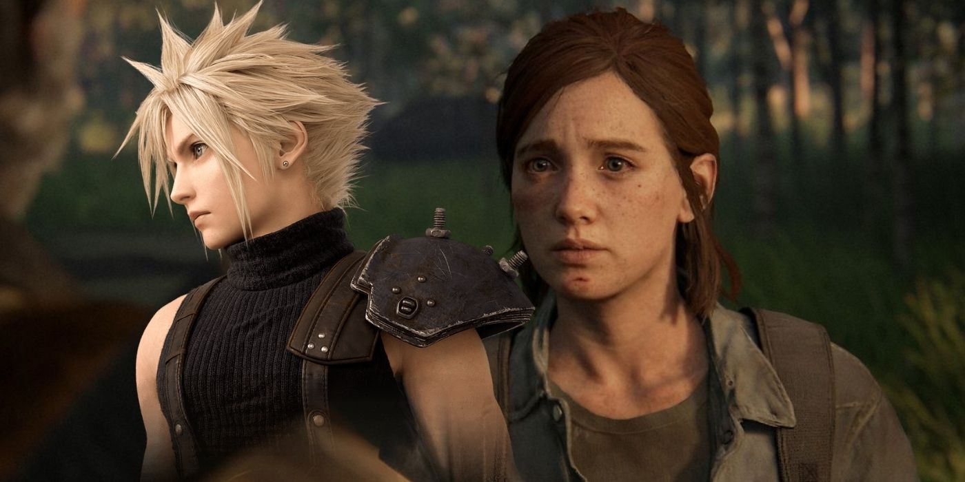 ellie from last of us and cloud from final fantasy