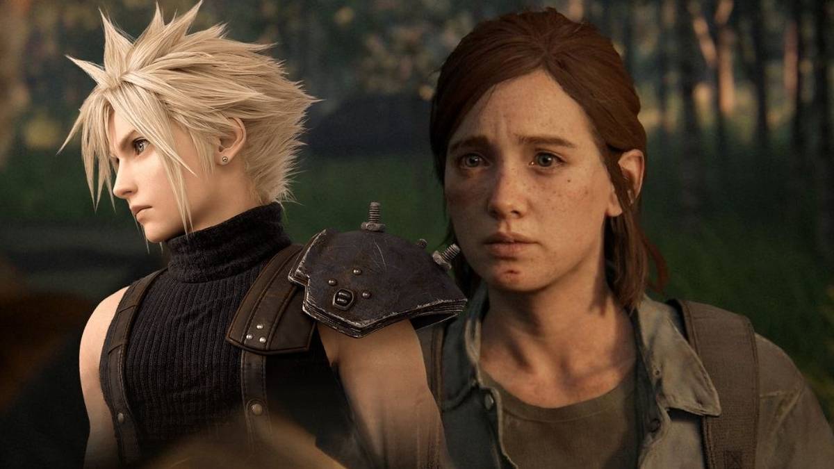 ellie from last of us and cloud from final fantasy