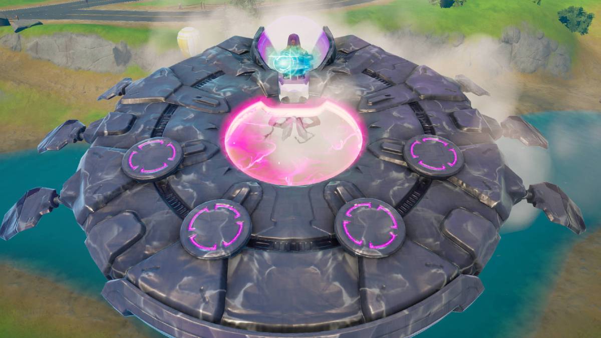 fortnite damage saucer pilot inside quest guide