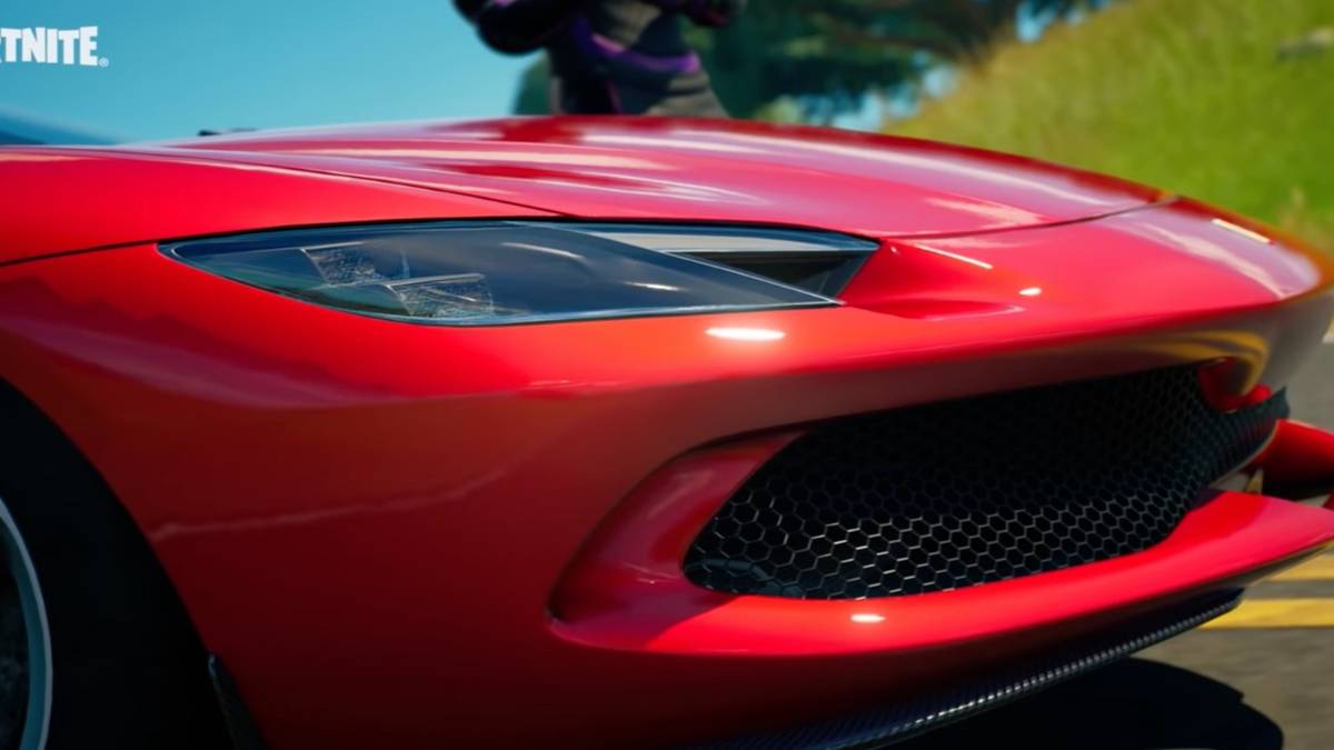 fortnite ferrari car