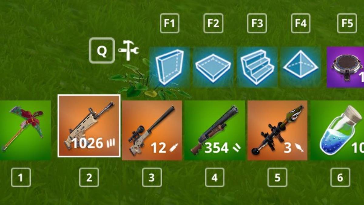 fortnite weapon loadout